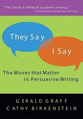 They Say / I Say audiobook cover