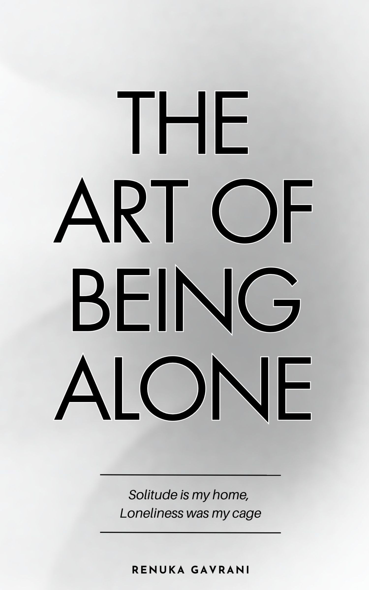 The Art of Being ALONE audiobook cover